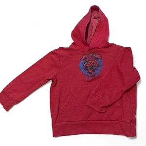 Marvel Spider-Man Red Kids Pullover Hoodie